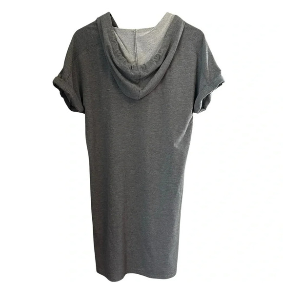 Nanette Lepore Gray Sweatshirt Dress Sz S - Picture 3 of 4